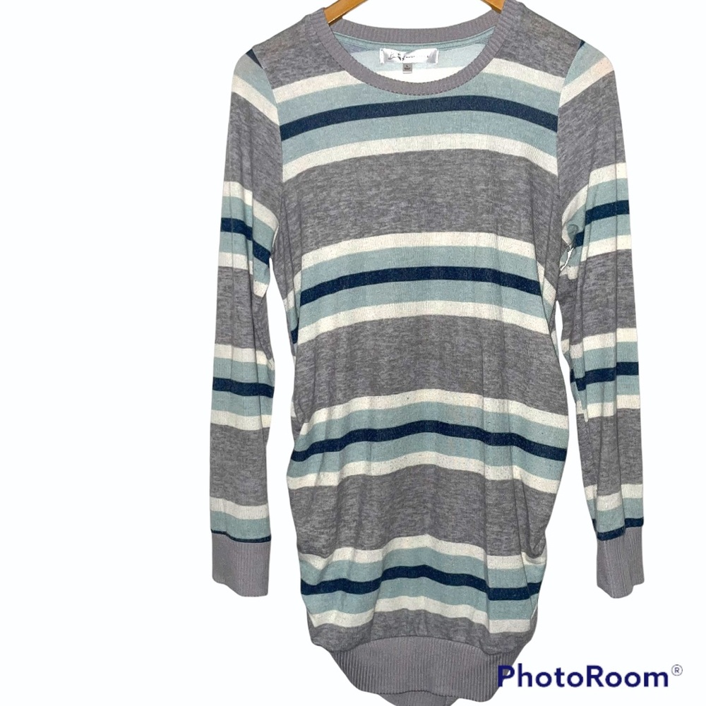 Two Beautiful Maternity Striped Tunic / Dress